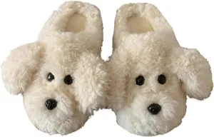 YILANLAN Women's Cartoon Animal Dog Home Cute Slippers - Warm Winter Slippers